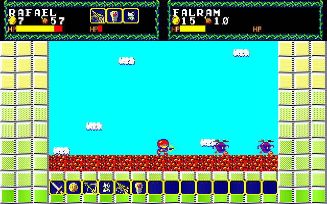 4GamerNews's tweet photo. 「ユーフォリー（X1版）」，プロジェクトEGG会員向けに無料配信開始。装備探しや装備選びが攻略のカギとなるアクションADV

https://t.co/FOqBAmcDMt

原作は1987年にシステムサコムから発売。プレイヤーは病に倒れた母を治すため，兄妹のどちらかを選んで，母の故郷へと旅をする https://t.co/EItHWnBJpg