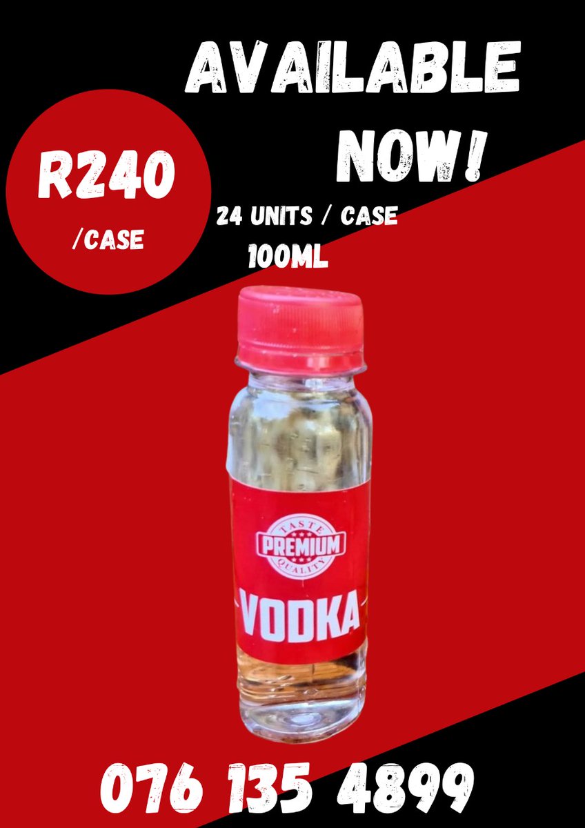 PikKwik's tweet photo. Premium Vodka 100ml 
Now in Limpopo https://t.co/iYGFIlzfku