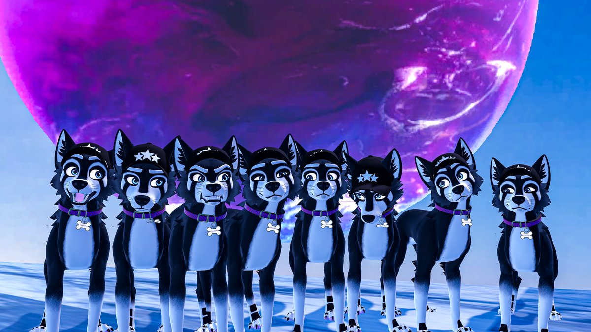 TwentyNik's tweet image. Loving this new dog creature. TeHe!
#vrchatavatar #vrchatfurry #VRChat