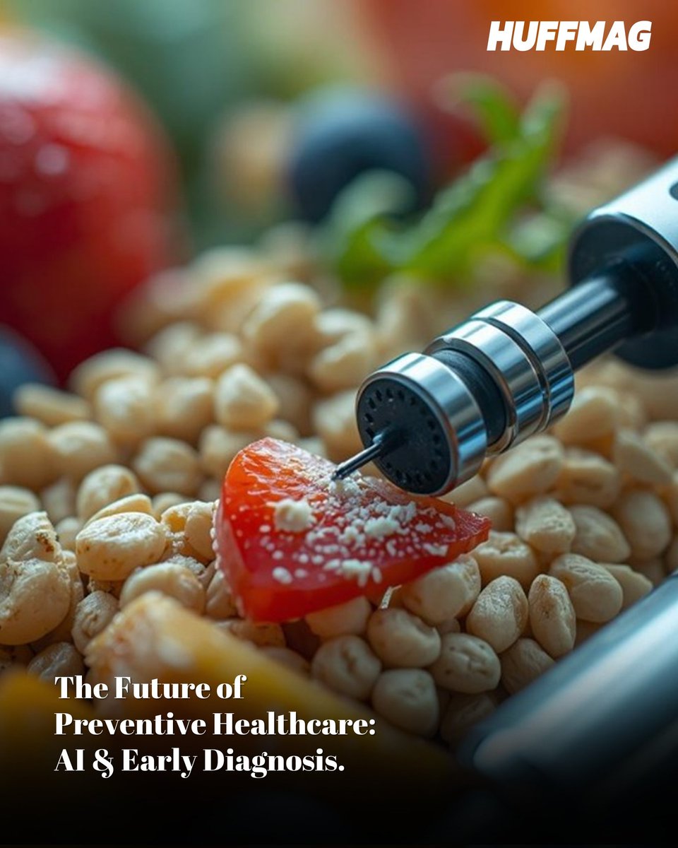 huffmagz's tweet photo. The Future of Preventive Healthcare: AI &amp; Early Diagnosis.

#PreventiveHealthcare #AIinMedicine #EarlyDiagnosis #HealthTech #FutureOfHealthcare #huffmag #huffmagpress #huffmagfeature #huffmagarticle #huffmagcover #huffmagnews #news #usanews https://t.co/P8c1aI8TG6