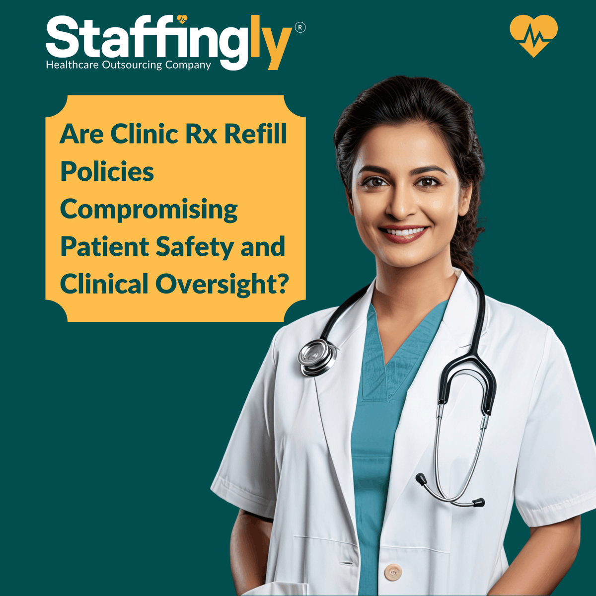 staffingly's tweet image. Are Clinic Rx Refill Policies Compromising Patient Safety and Clinical Oversight?

staffingly.com/are-clinic-rx-…

#staffingly #healthcare #medical #hipaa #outsourcing