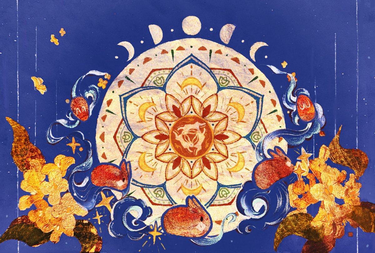qhj_yuzuki's tweet photo. 🌕小兔月圆梦🌕
一部分在纸上绘制制作的,然后再进行电子绘画~
#daysofmoonlight
#光遇 #thatskygame
#sky星を紡ぐ子どもたち #水墨风 #SkyChildrenOfTheLight
#thatskygamefanart https://t.co/rIZrHgkgtQ