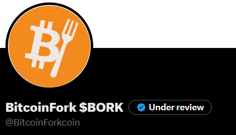 BitcoinForkcoin's tweet photo. Our blue check is on the way! https://t.co/ysNYndDztF