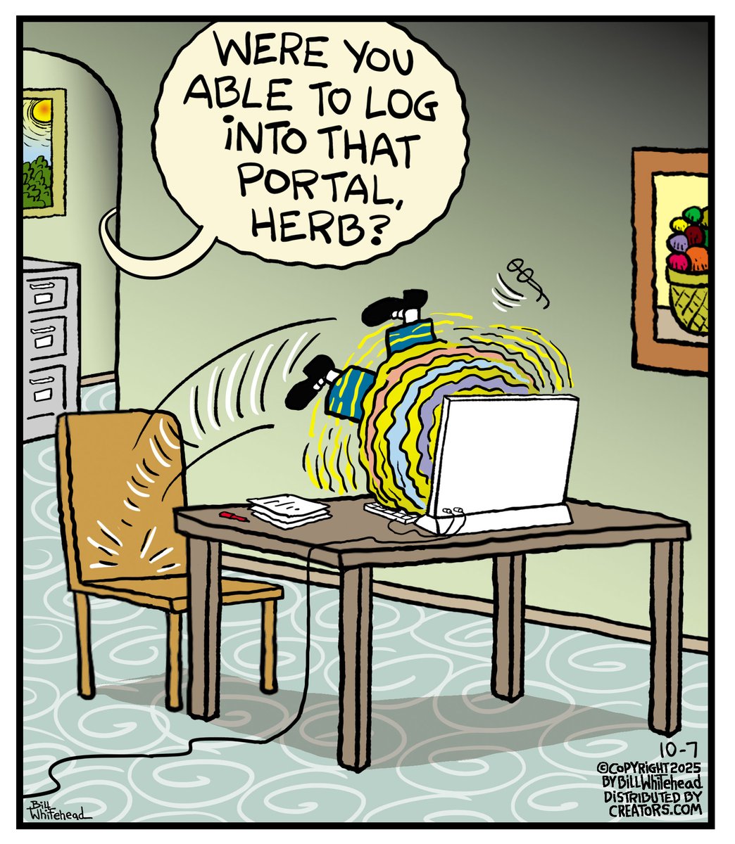 Free Range Comic. (@billwhitehead8) on Twitter photo 