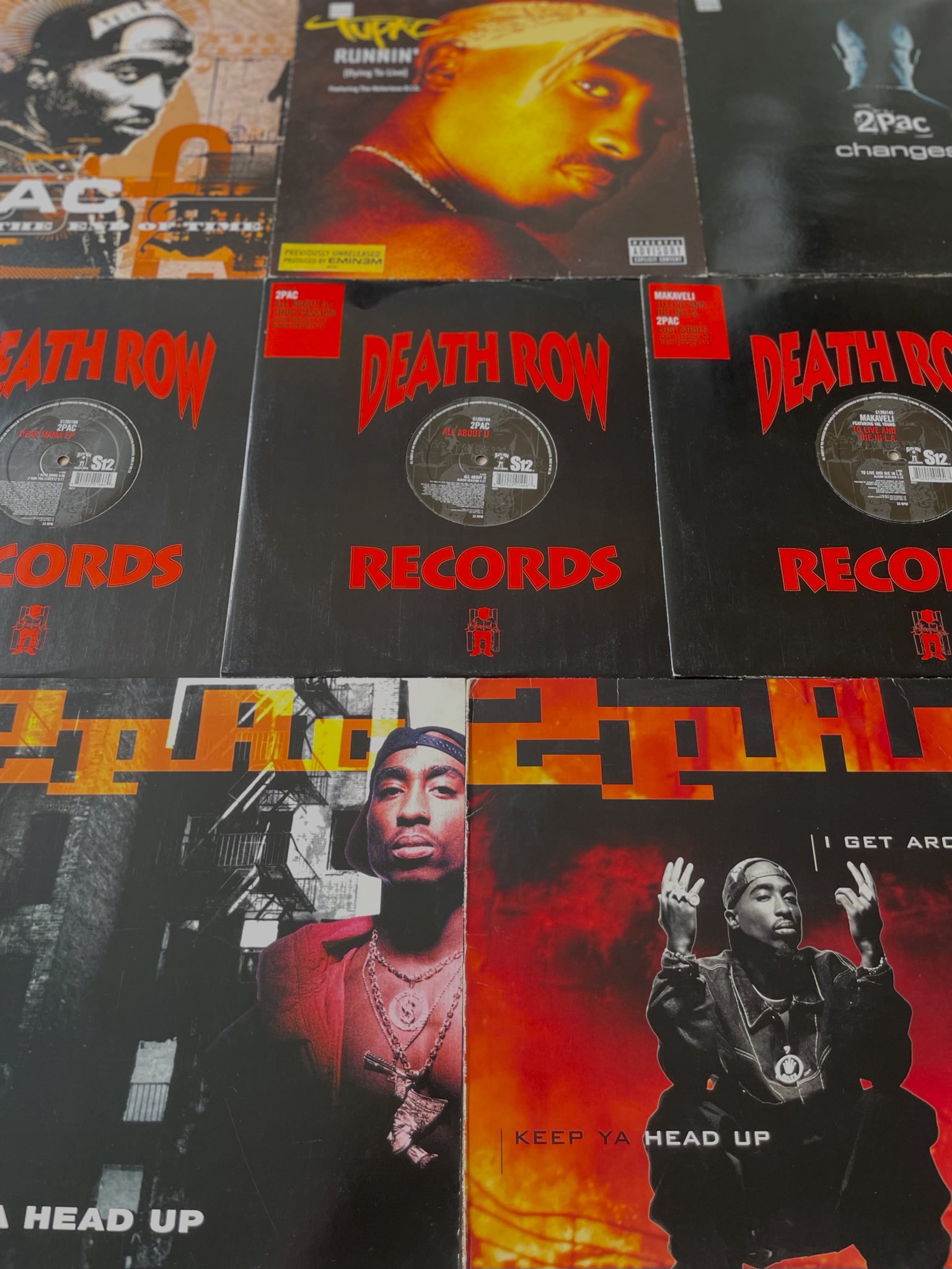 2Pac レコードセット KO-KA on X: 