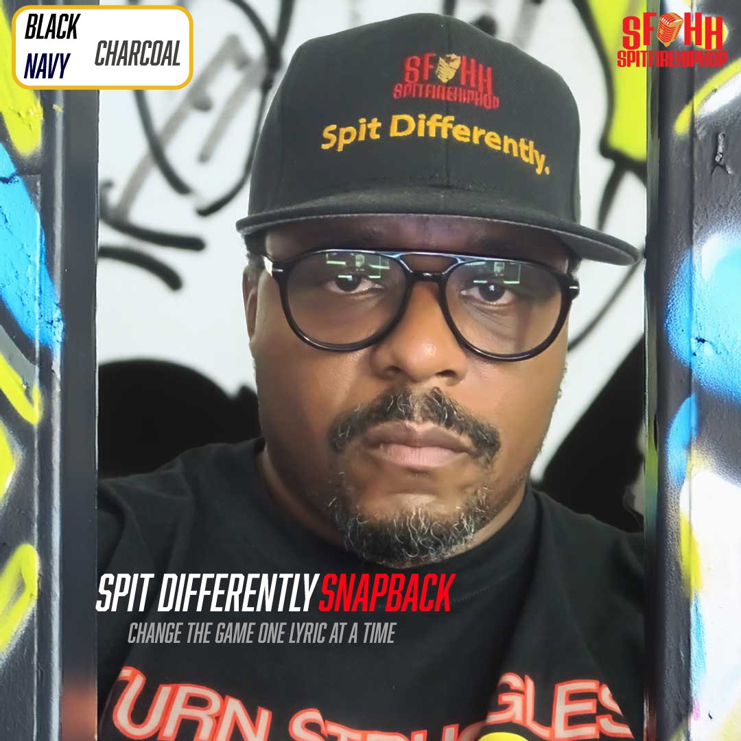 🔥 Step into the culture with the Spit Differently Snapback — built for those rewriting the game, one lyric at a time.

Available in Black, Navy, and Charcoal. Which one fits your style?

👉 Tap in &amp; rep the movement. #SpitDifferently