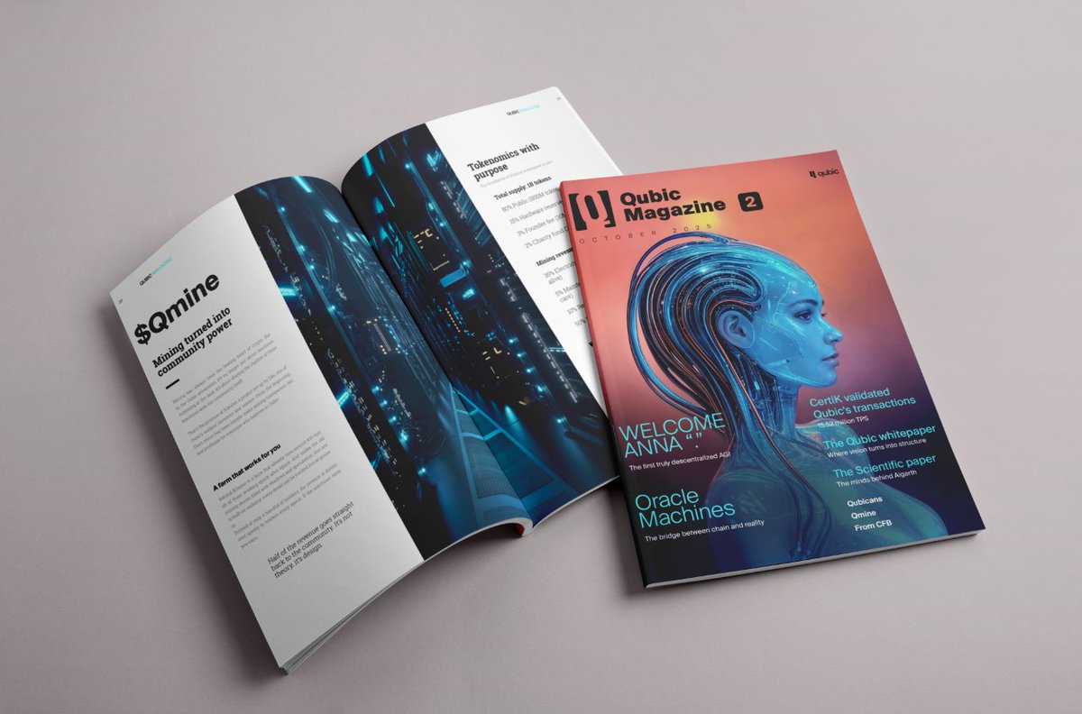 Qubic_Magazine's tweet photo. 🔥🔥🔥
Qubic Magazine: The October issue is available.
Would you like to contribute to the next edition?
Or see something special?

https://t.co/bROclKcef1

@_Qubic_ @c___f___b @c_f_b_token @EricCLFung @ervinbeg1 @GtownDiamond @MillyCrypto_ @QubicFrance @hereisfrescoid @cryptoradar92 @crypto_with_seb @rudynakamoto @REVOcommunities @talentnodes @bRaven52 @Joshkirby710 @Primequbic 

#Qubic $Qubic #QubicMagazine #Bitcoin