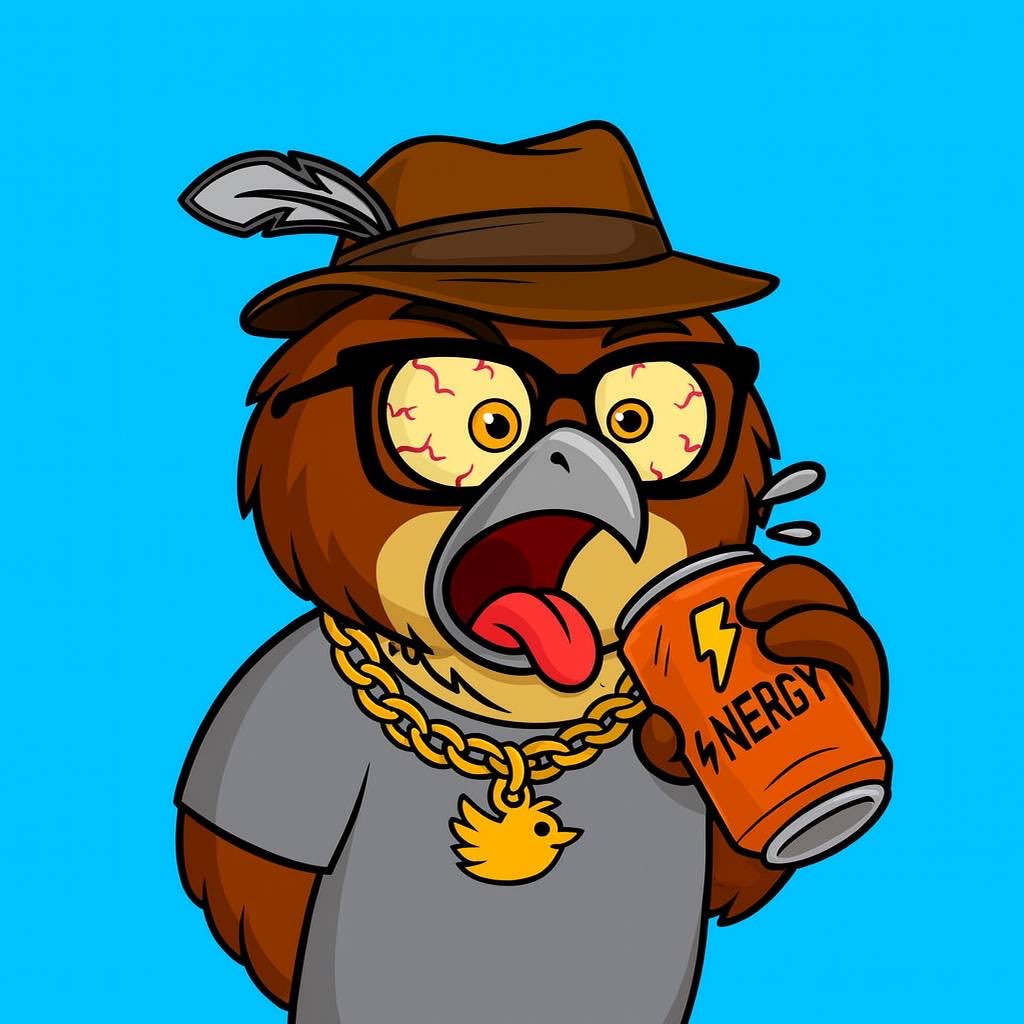 JFive4416's tweet image. I took one energy drink just to stay awake for a bit… Now I’m out here at 4:27 AM arguing with my ceiling fan about the blockchain. 💀💀
Ps: Sleep while you can 😝😅