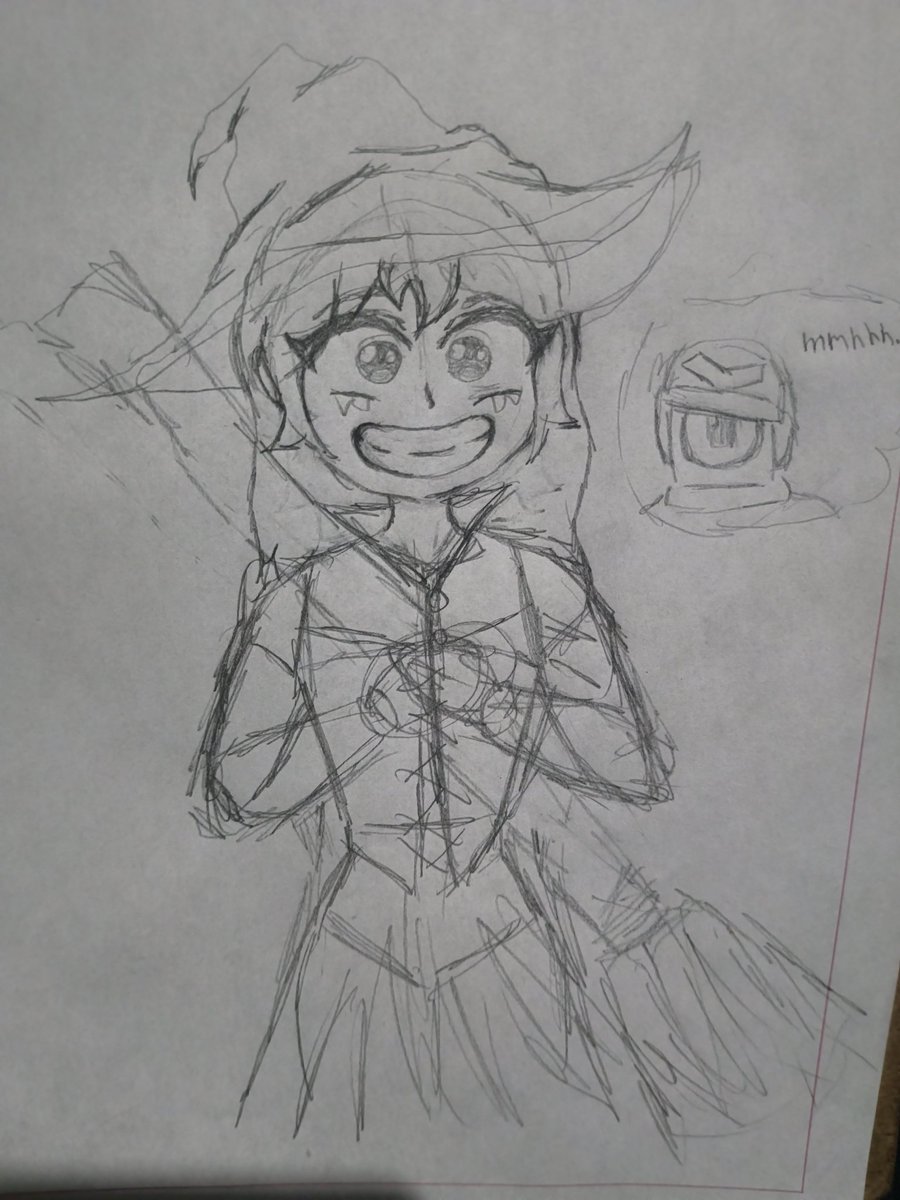 Creo que me gusta, espero mejorarla cuando la dibuje otra vez