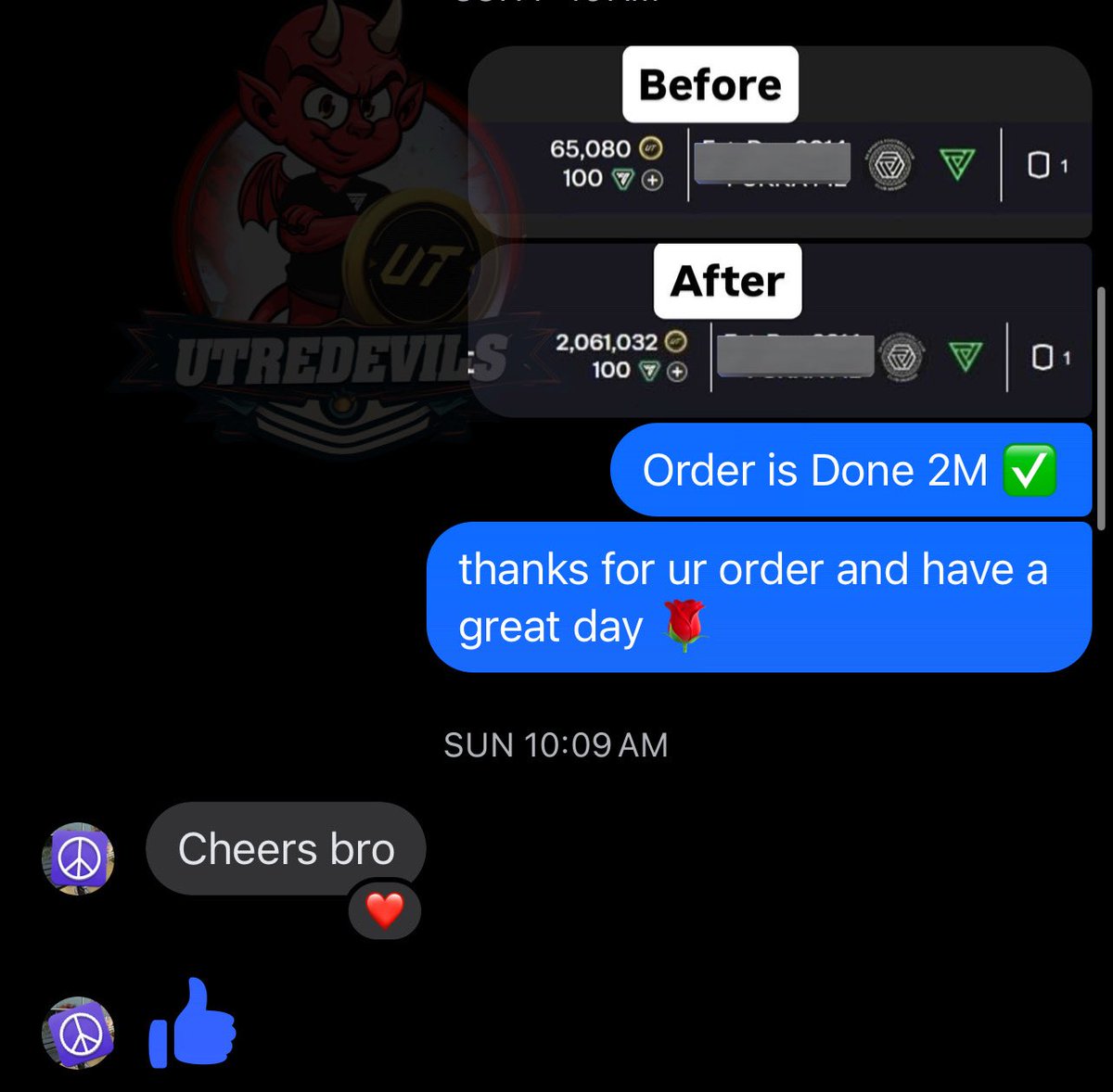 UTRedevils Store-Buy & Sell FC26 Coins | UT25 tweet media