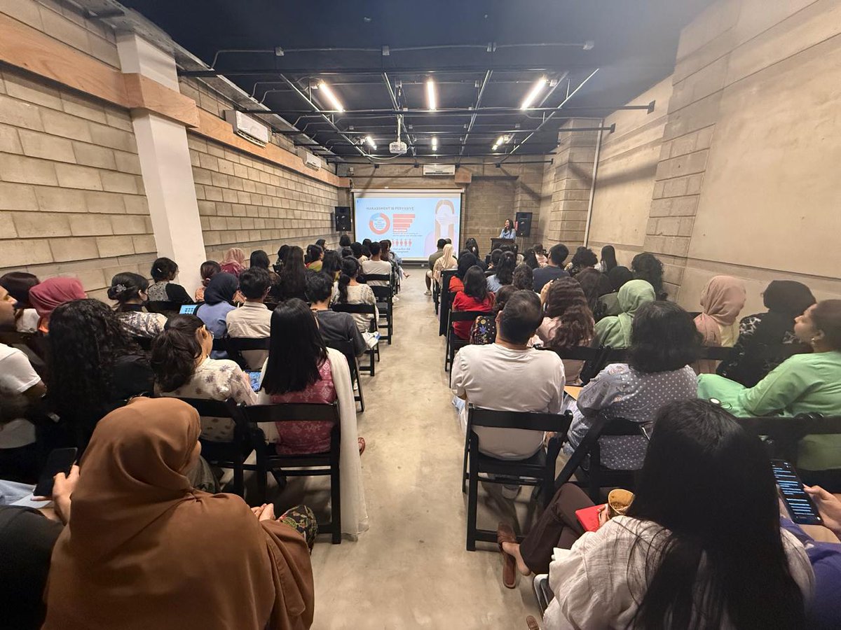 Our Karachi office recently conducted an awareness seminar at the Indus Valley School of Art &amp; Architecture (IVS), where our Regional Head, Ms. Sabika Shah, spoke with students about the critical issue of harassment. 

#SafeWorkplaces #GenderBasedDiscrimination #LegalAwareness