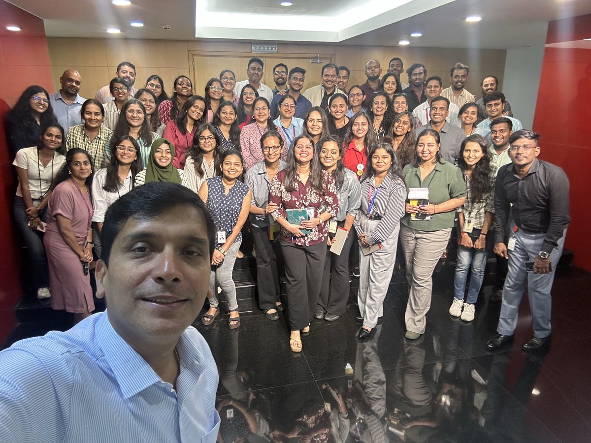 ckknaturals's tweet image. 🌟 Privileged to speak to the HR associates of #Infosys on life, failure &amp;amp; lessons from my father’s entrepreneurial journey.

🙏 Thanks to my friend @sujithkumar13 @Infosys &amp;amp; Founder of #MaatramFoundation

🌿 Green campus. Inclusive culture. Endless learning. @naturals700