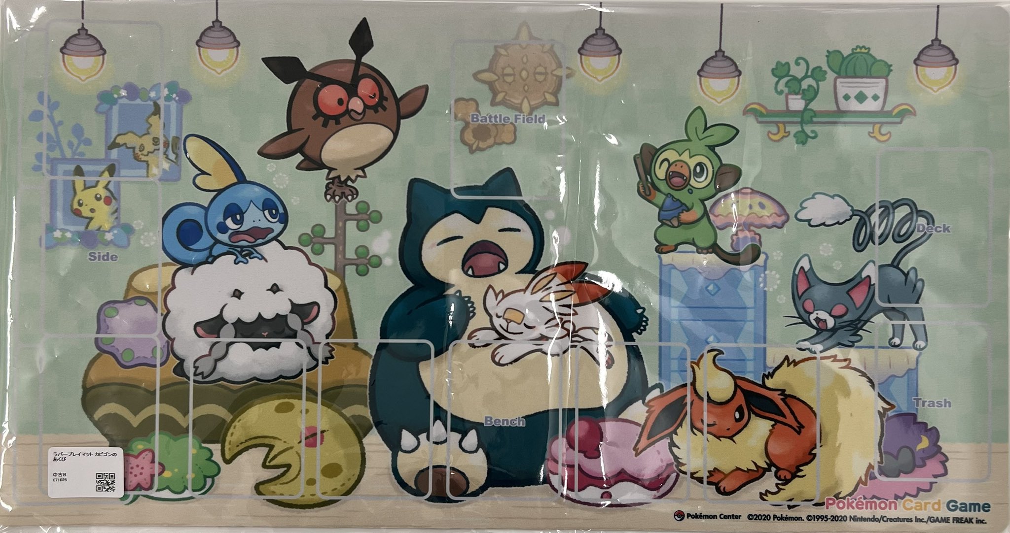 ☆新品未開封☆ポケモンカードゲーム プレイマット カビゴンのあくび