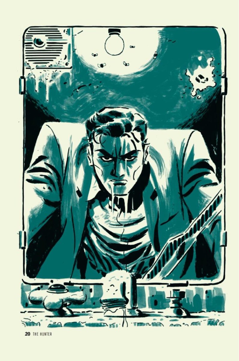 Jeannot_lapinte's tweet image. Jour 6 #31ChallengeBDMC

Un album en bichromie qui m&apos;émerveille : Parker