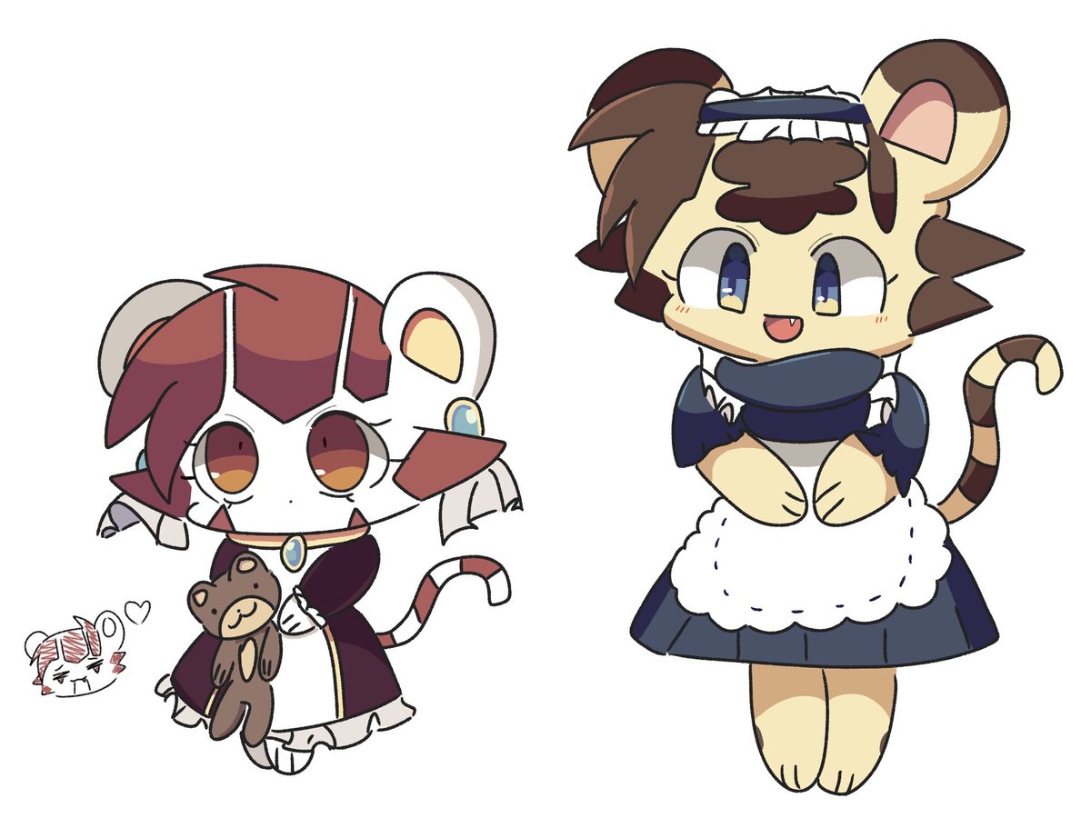 rhythmfurryy's tweet photo. draw all the makemon!
4. Rose and Rachel
#魔けモン
#makemon
#마케몬 https://t.co/cZSmZ1E1Cc