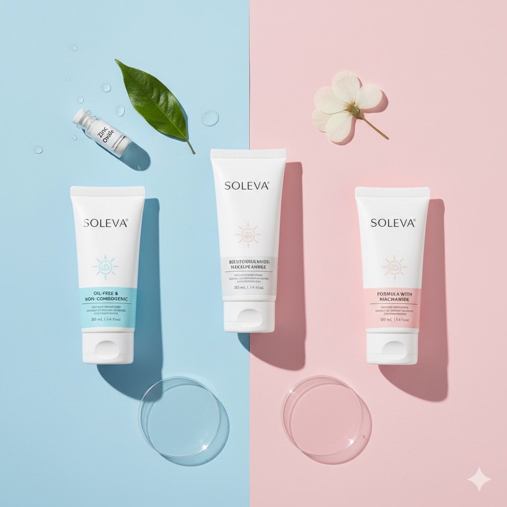 solevasunscreen's tweet image. Protection meets perfection. Soleva is formulated with the ingredients your skin craves—providing powerful defense without clogging pores. 🔬 It&apos;s an SPF that&apos;s actually good for your skin.