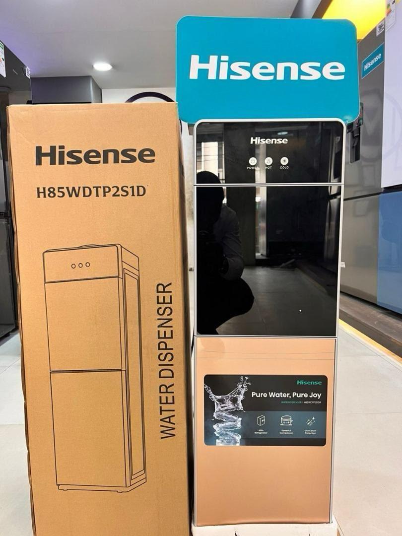Hisense water dispenser

 H85WDTP2S1D Top loading 3-way With cabinet  

Bei Tsh 360,000

Call/WhatsApp 0717274856
Delivery 🚚✅✅