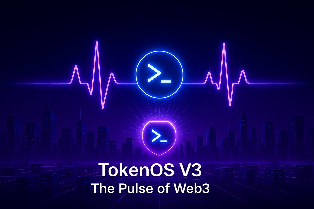 🔥 The pulse of Web3 is beating stronger than ever.

TokenOS V3 has arrived, the world’s most advanced AI-powered Web3 console.
Build tokens, launch DAMM v2 pools, deploy full DeFi ecosystems — all through natural language. No code. No dev team. Just creation at light speed. ⚡️