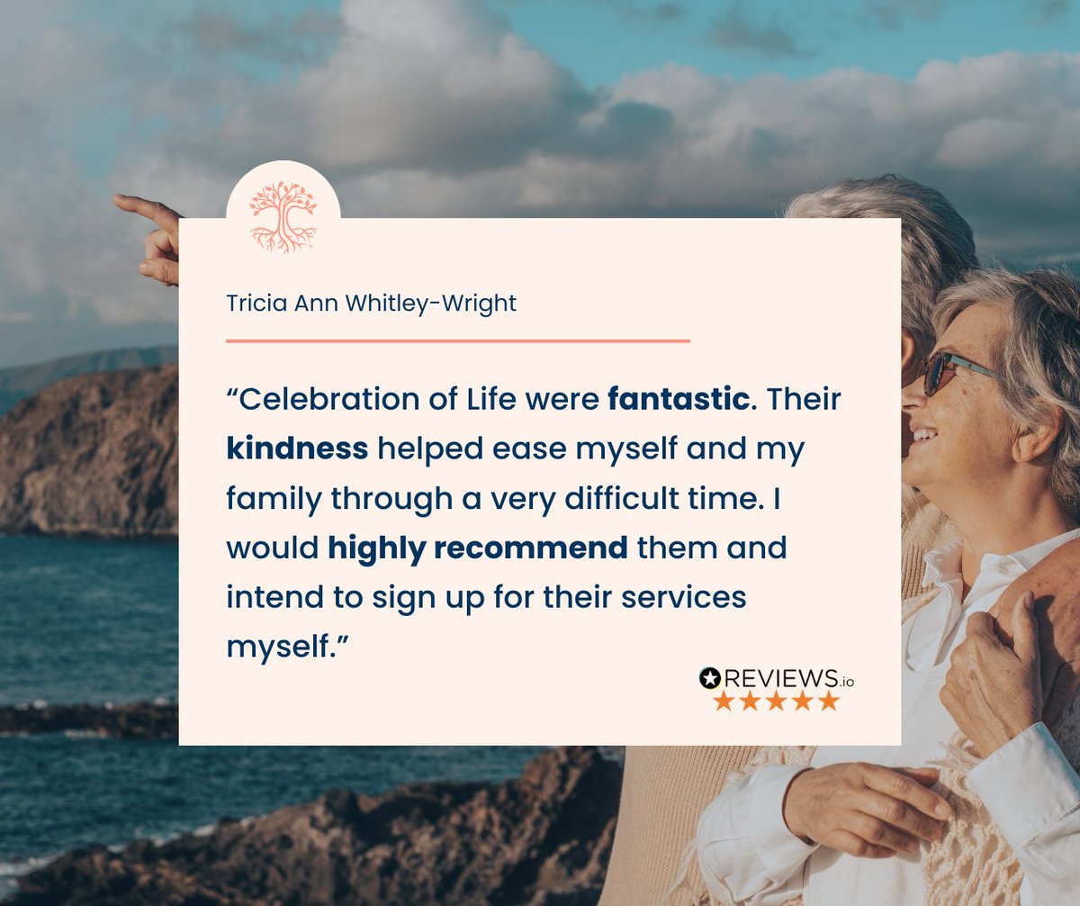 Our thanks to Tricia for this lovely testimonial 🕊️

Trusted by hundreds of families for respectful direct cremation services ⭐️

Reach out to our friendly team to discuss or arrange a Direct Cremation service that's right for you: 
📞 0800 150 3555
📧 info@col.co.uk