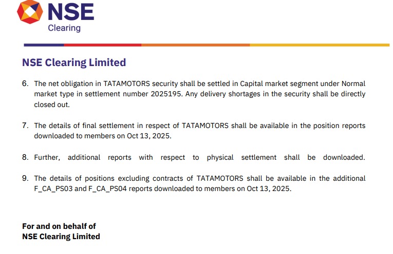 stockbyashiyana's tweet image. Be Careful in TATAMOTO (F&O) Position
F&O constract expire on 13oct 2025
#tatamotors #future #option