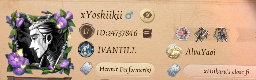 if anyone plays IDV and wants to be friends, feel free to add me ! :)