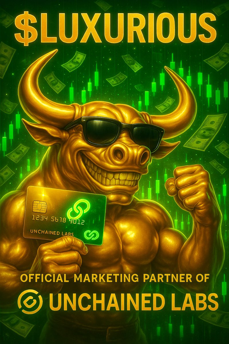 🚀 Official Announcement 🔥🔥🔥

We’re beyond thrilled to announce that $LUXURIOUS is now the official marketing partner of Unchained Labs! 💎🤝

What this project is building is nothing short of mind-blowing — pure innovation on Layer 2. 🔗✨
You have to check out Unchained