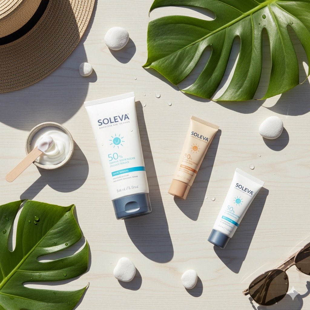 solevasunscreen's tweet image. The &quot;No White Cast&quot; Promise

The rumors are true: Soleva leaves zero chalky residue. Just pure, invisible protection that works beautifully on all skin tones. Say goodbye to the ghostly cast and hello to a flawless finish!

#NoWhiteCast #InvisibleSPF #AllSkinTones #SolevaLove