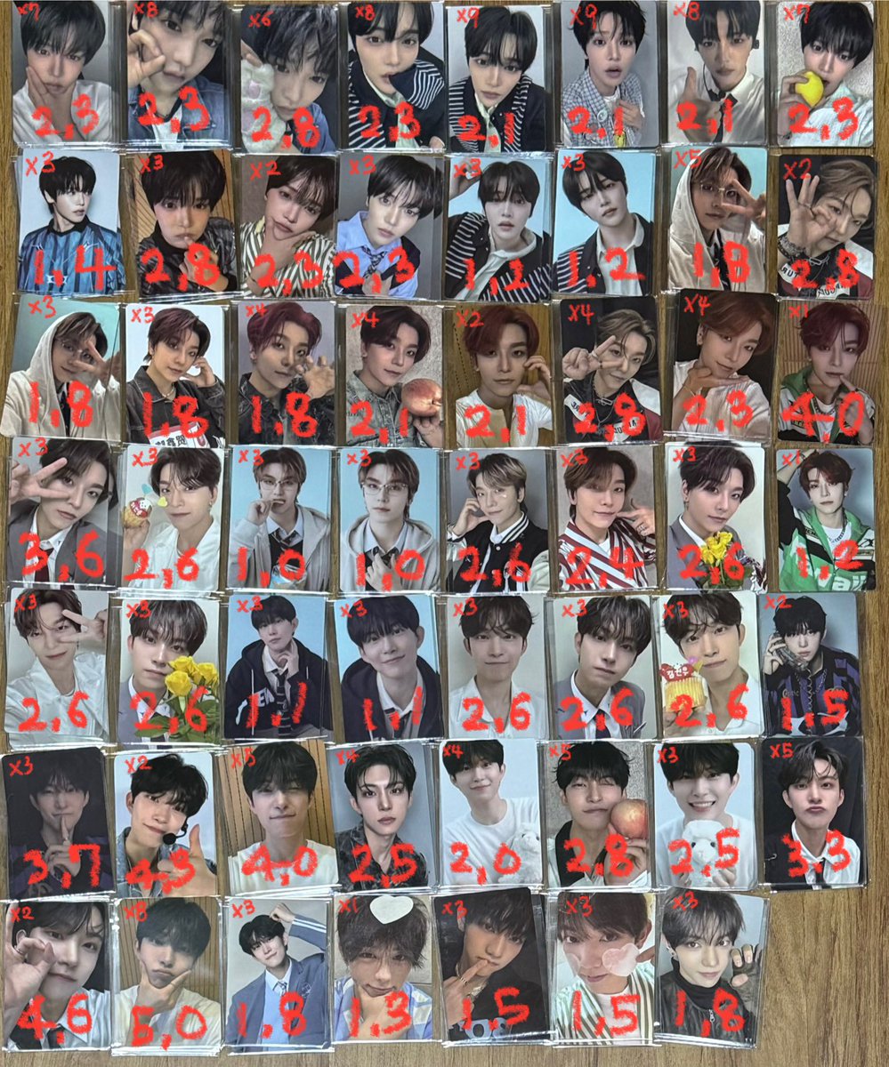 BOYSPLANET2 韓国 アーカイブ展 イリオ フォトカード 6枚 セット