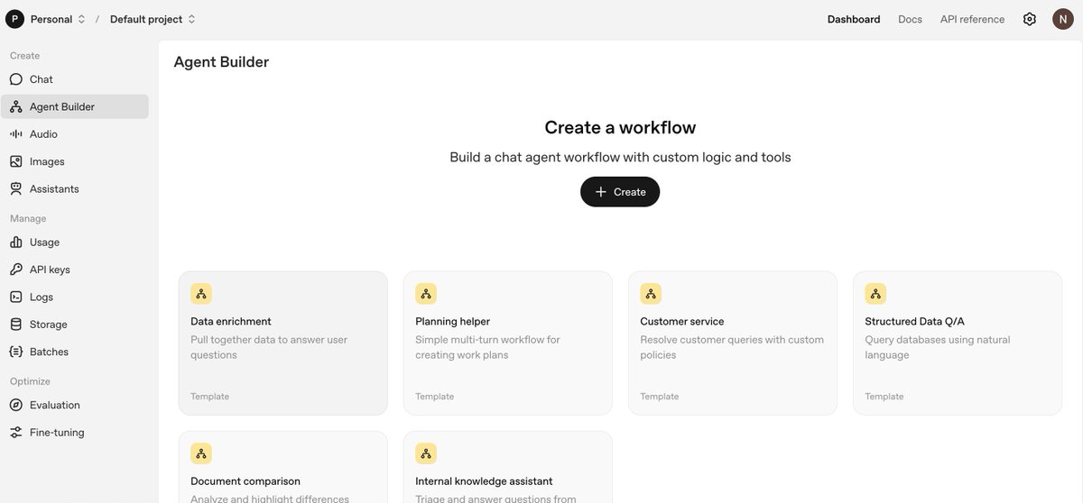 Should I focus or just play around with OpenAI's new agent builder today?