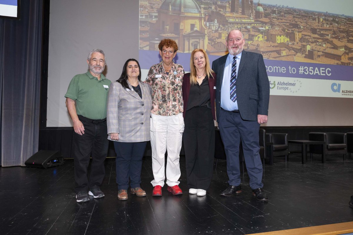 AlzheimerEurope's tweet photo. Are you attending #35AEC in Bologna and want a quick recap of the goings on from Day 1 yesterday?

Or are you unable to join us in Italy for our Conference and want to know what you're missing?

Check out our report from the first day:
https://t.co/nIttVapYLB https://t.co/wOF1uSPLBQ