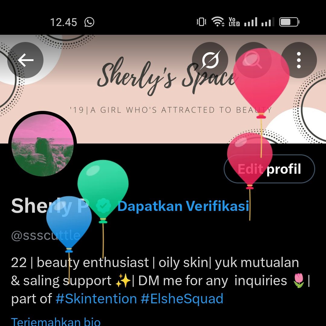 ssscuttle's tweet image. ada balon-balon di profile kuu 🤩🫰