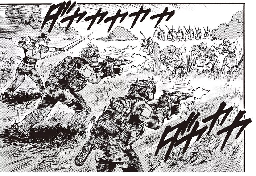 空母いぶきの特戦群が話題ですが、ここで某漫画の特戦を見てみましょう。