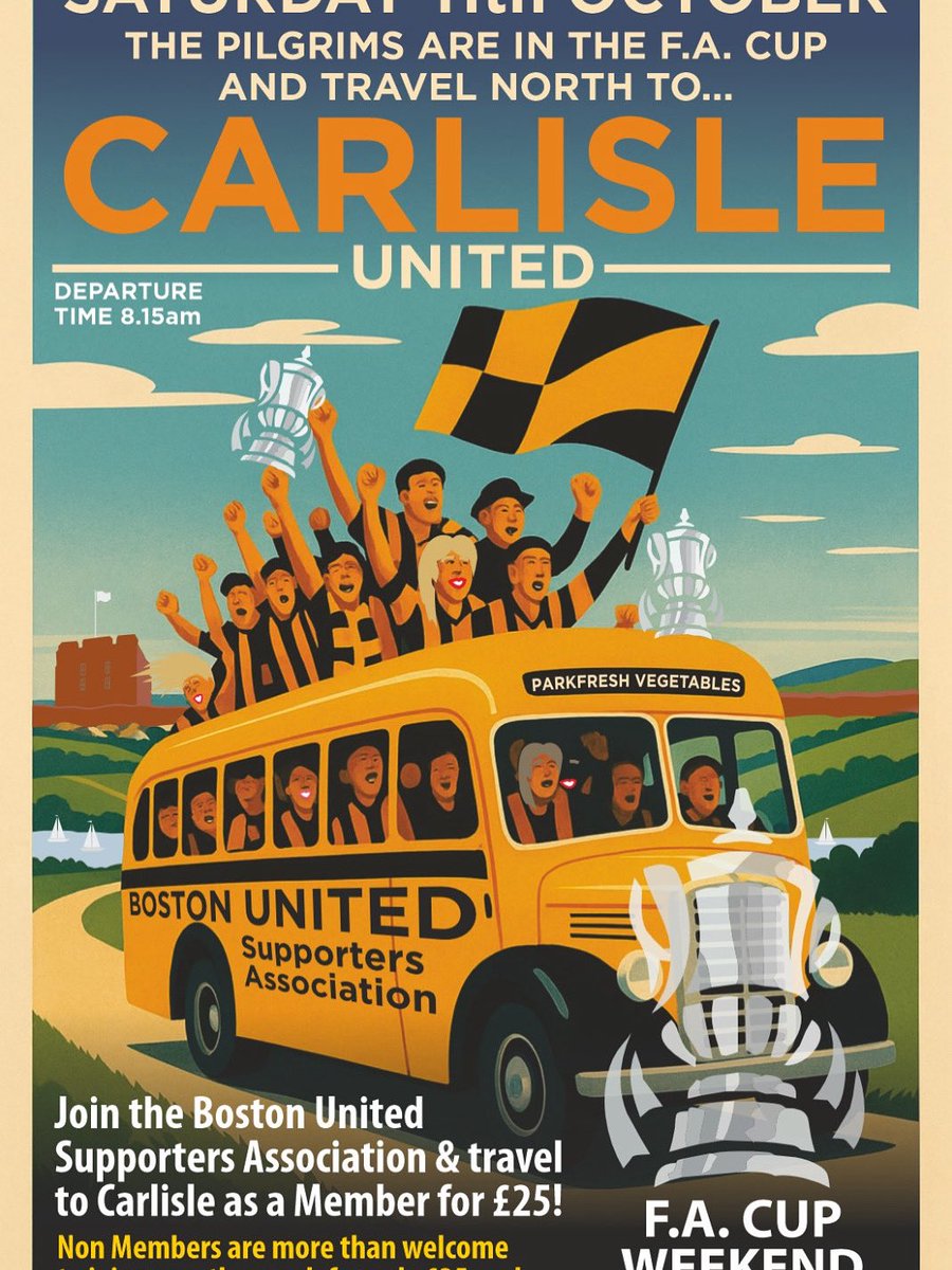 It’s a busy weekend for BUSA, with limited seats still available on the comedy night and our trip to Carlisle… comment or message if you would like any information.
