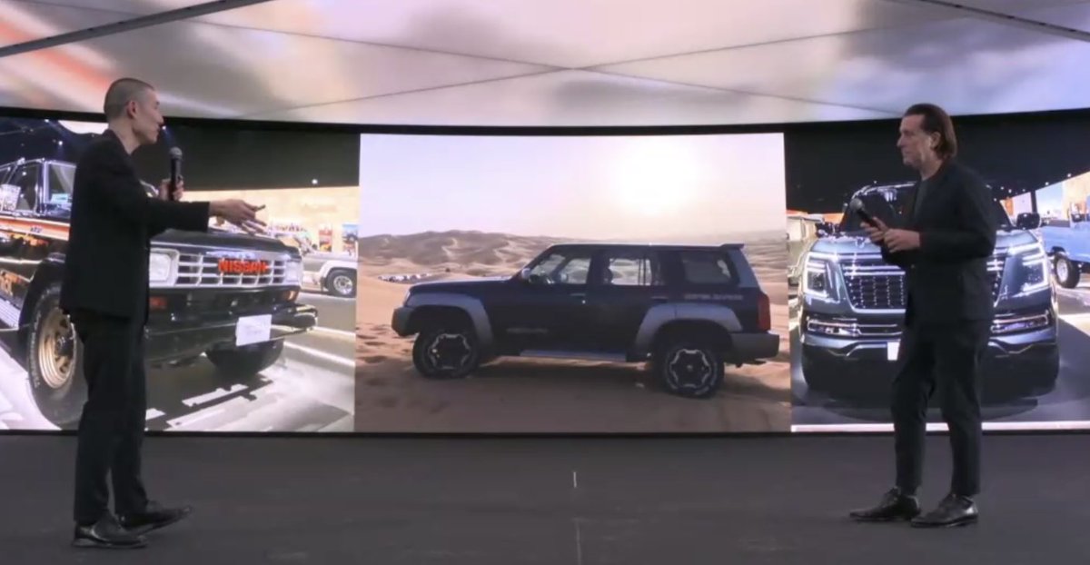 AckoDrive's tweet image. The #Nissan #Patrol has been the inspiration for the new Compact SUV from the company. The new SUV will be made in India