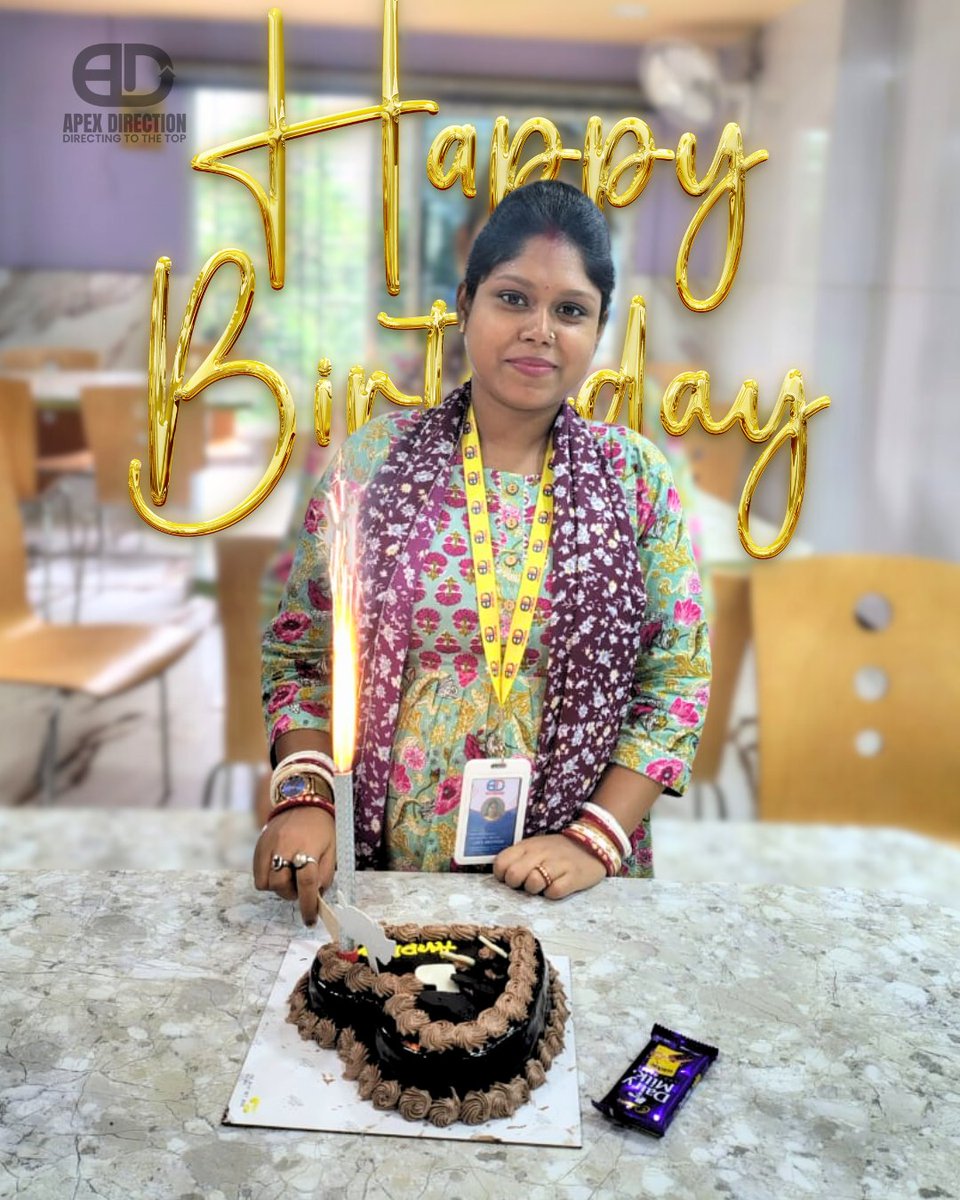 APEXdirection's tweet photo. 🎉 Happy Birthday Arpita Paul! 🎂💐

Wishing you a wonderful day filled with laughter, love, and success. May every moment bring you happiness and inspiration! 💫
Warm wishes from APEX Direction. 💖

#HappyBirthday #APEXDirection #BirthdayVibes #CelebrateHappiness https://t.co/Y6IFezLCCS