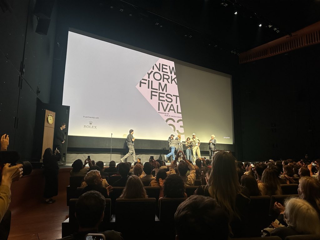 Josh Safdie said before the screening that Marty Supreme was written for Timothée Chalamet. It’s his first performance that showcases the full scope of what makes him such a good actor and performer — his aptitude for dense dialogue, pathos, charm and sense of humor. #NYFF63