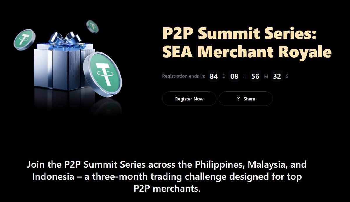 MEXC_ID's tweet image. 🚨 SAATNYA TIBA!

Kami mempersembahkan P2P SUMMIT SERIES: SEA MERCHANT ROYALE! 🔥

Kompetisi merchant P2P pertama di Asia Tenggara yang melibatkan Filipina 🇵🇭, Malaysia 🇲🇾, dan Indonesia 🇮🇩!
Para top merchants dari ketiga negara ini akan bersaing memperebutkan total hadiah…