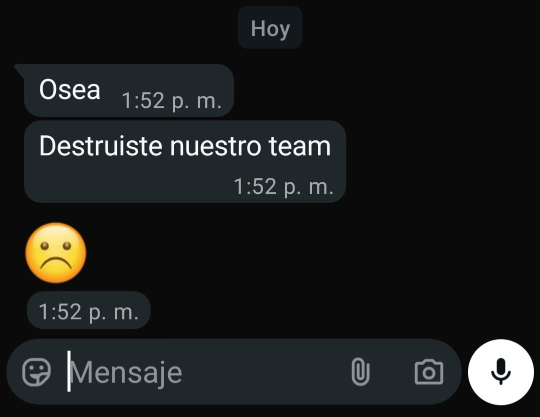 srmsarai's tweet photo. Supongo que es el precio de los buenos momentos 🥹 https://t.co/KeeH2EZTFL