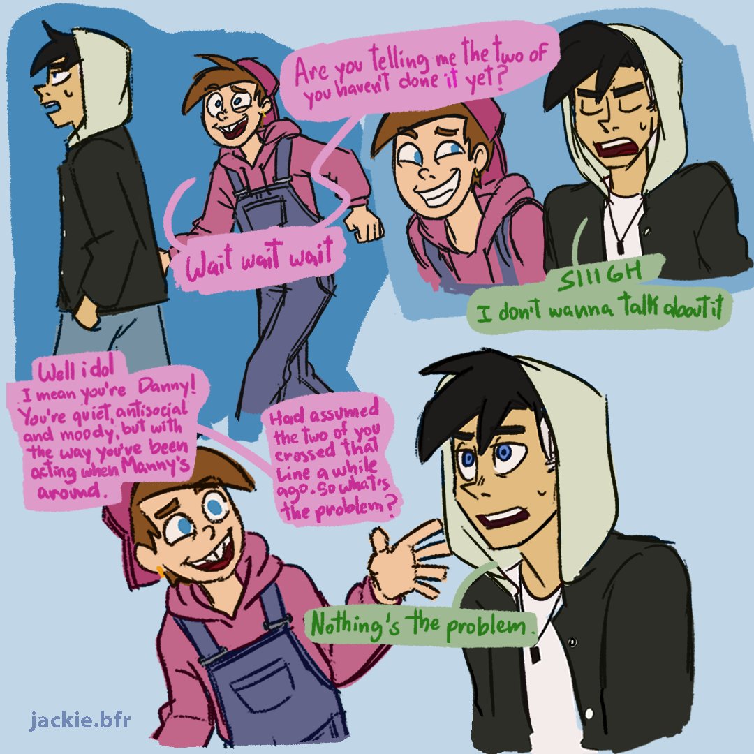 JACKIE_BFR's tweet photo. Based on "the scars i gave you" fic by shippingmyworld on Ao3
Yea like i wanted to am yeah ksksjdjdkd
#eltigre #mannyrivera #dannyphantom #eltigretheadventuresofmannyrivera #nicktoonsunite #tigerghost #ghostiger https://t.co/aKM6cUokwC