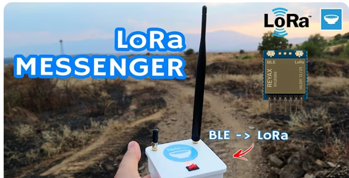 ReyaxTechnology's tweet image. No Signal? No Towers? This LoRa + BLE System Keeps You Connected After Disasters! BLE to LoRa Disaster Relief Messenger Communication System with RYLR999
Check the impressive video below.
youtube.com/watch?v=9_yHu9…
#LoRa #Bluetooth #module