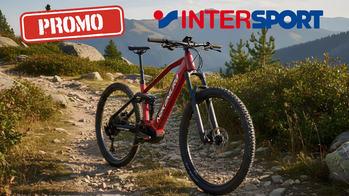 Meilleur_Velo's tweet photo. 🚴‍♂️🔥 Promo de folie chez Intersport !

Le VTTAE tout-suspendu Nakamura E-Summit 950S passe à 2299,99 € au lieu de 2899,99 € 💥

100 Nm de couple, autonomie 80 km, suspension RockShox…

🔗 Lien en commentaire

#VTTAE #Promo #NakamuraESummit950S #VTTélectrique #Intersport #VTT https://t.co/2usBuhuoWx