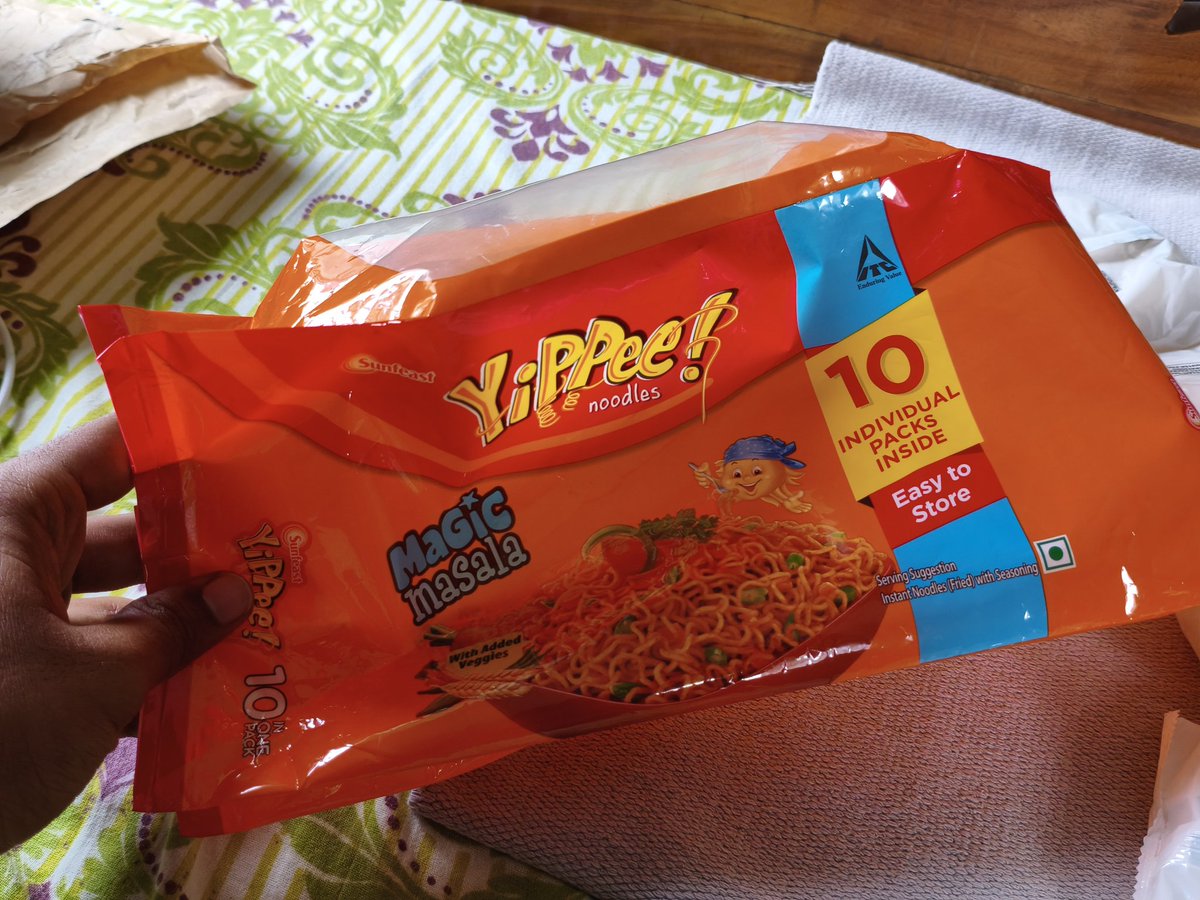 IamArmanMohanty's tweet photo. @ITC_Cares This is disappointing and misleading to consumers. Please look into this issue and resolve it at the earliest. Attaching image reference for verification. #ITC #YippeeNoodles #ConsumerIssue https://t.co/PBjkvsjhOo