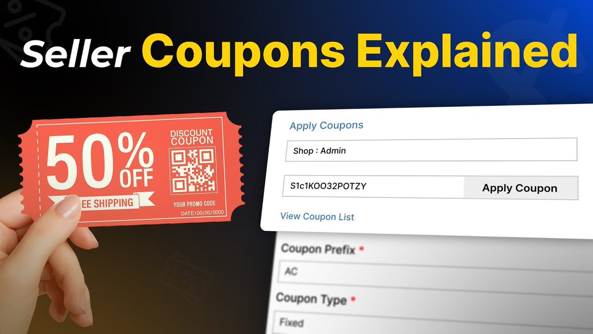webkul's tweet image. 🎟️ Magento 2 Multi Vendor Seller Coupons lets sellers create exclusive discounts to boost sales & engagement.
✔️ Custom coupon creation
✔️ Easy buyer redemption
✔️ Marketplace-ready
🎥 youtu.be/a-cW_G7SCMg?si…
#Magento2 #Ecommerce #AdobeCommerce #Webkul