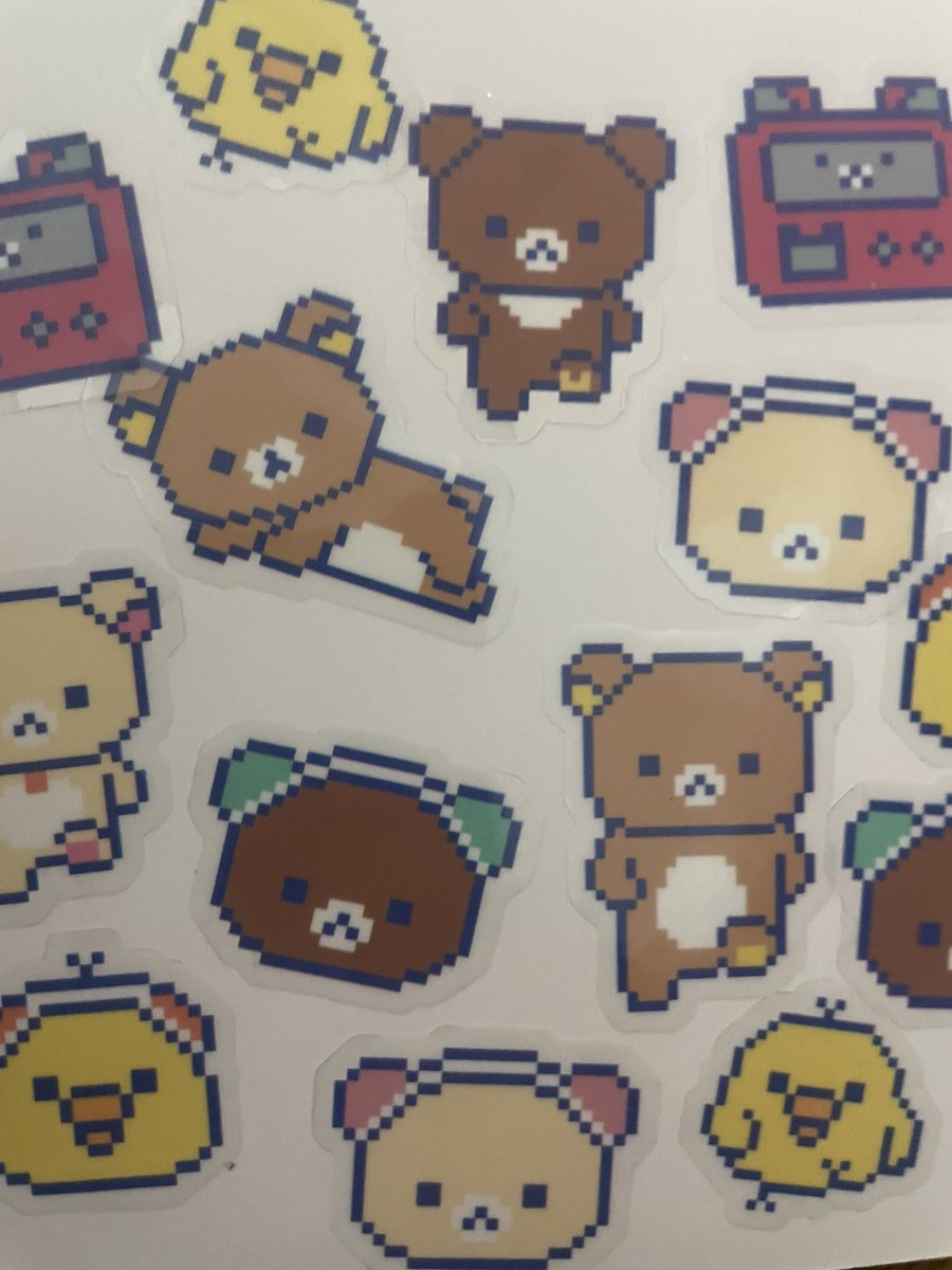 るるとシール交換しよ🎵⭐