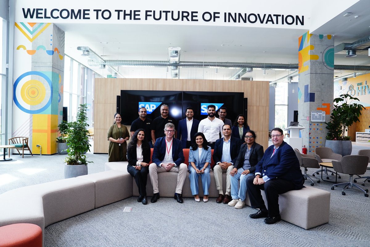Honoured to welcome Matthias Rebellius &amp; Siemens leadership to SAP Labs India! 🇮🇳 Excited by how our partnership drives co-innovation, sustainable solutions &amp; lasting value for customers worldwide. #SAP #Siemens #Innovation 🤝✨