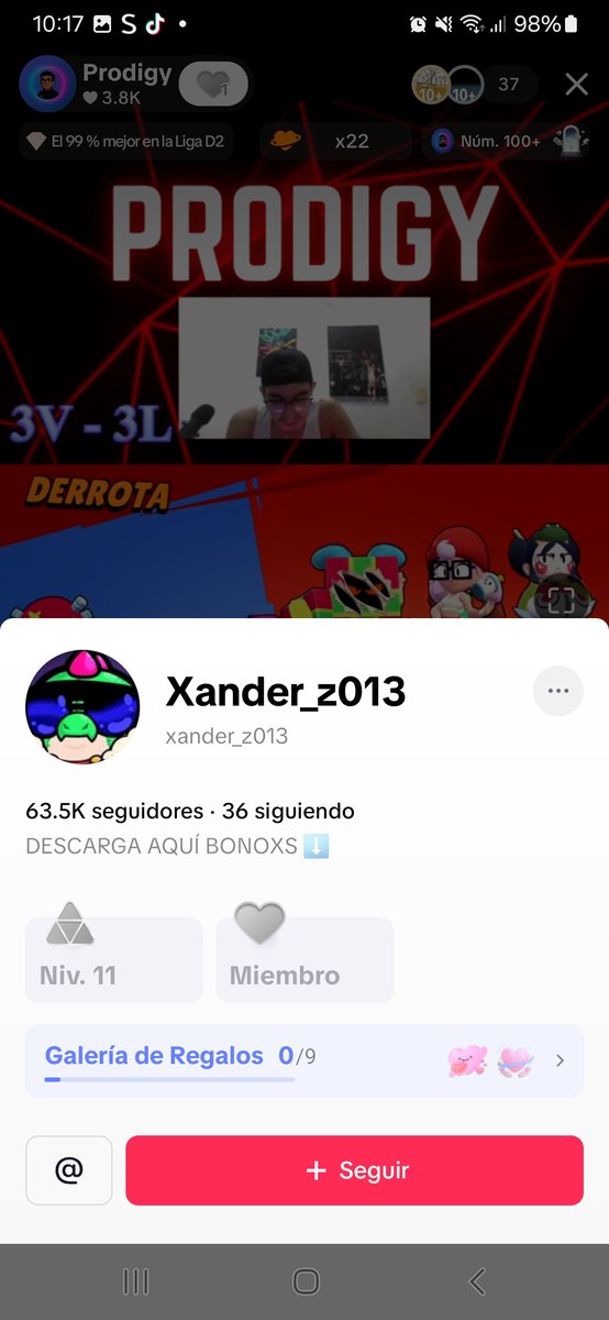 Prodigy_S2's tweet image. On top of that, he even threatened to ban my account and claimed he could abuse his “power” as a Supercell Creator. @Supercell @SupercellCreators @Dani_Supercell @PaulaBaguena @FTMKeienburg