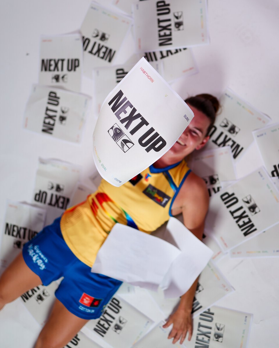 NEXT UP: Pride Round 🏳️‍🌈

11 OCT 3:05PM @ Kinetic Stadium
v Hawthorn