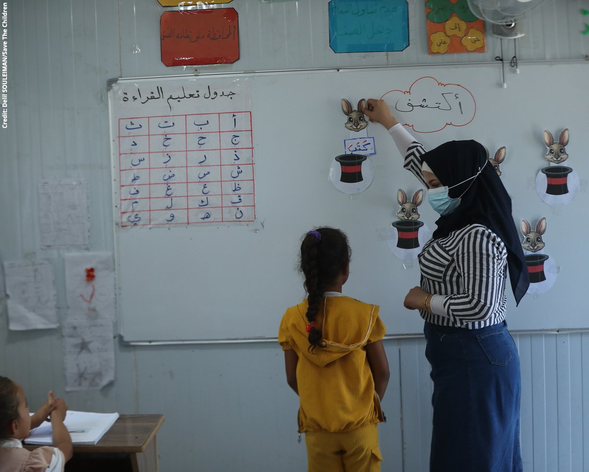 In Syria, the start of a new school year is a commitment to hope, resilience, and a brighter future.

Since 2020, GPE, <a href="/UNICEFinSyria/">UNICEF in Syria -يونيسف سوريا</a>, <a href="/save_children/">Save the Children International</a> and other partners helped over 15,000 children catch up on lost learning and transition to formal education.

#FundEducation
