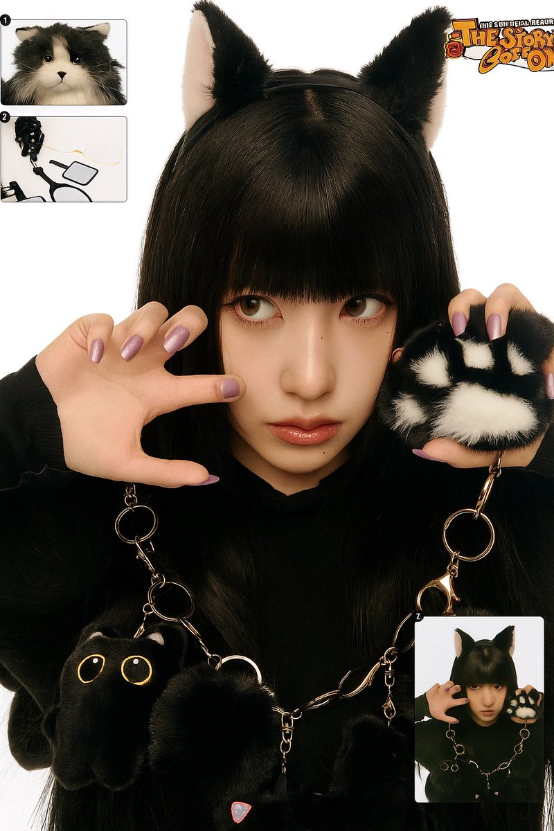 Twicesiotan's tweet photo. BLACK CAT MINA Sharon MYOI https://t.co/HKeyU7XkcC