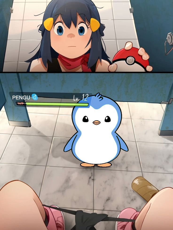 catch a pengu before it evolves